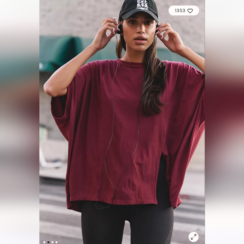 🌟 NWT 🌟 Free People Barre None Tee